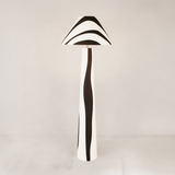 Zebra Wave Floor Lamp