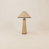Hessian Fusion Table Lamp