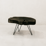 Haraka Charred Side Table