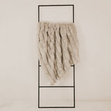 Serenity Fur Throw – Grey