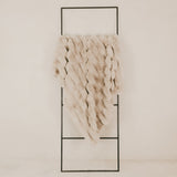 Serenity Fur Throw – Natural