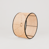 Webbing Rattan Shade – Black Binding