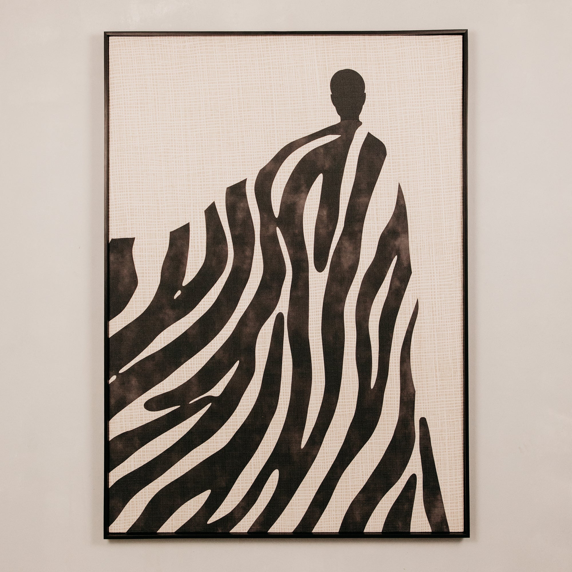 A Desert Story Wall Art — Black & White