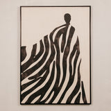 A Desert Story Wall Art — Black & White