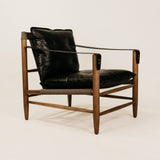 Ashwood Leisure Leather Chair – Black