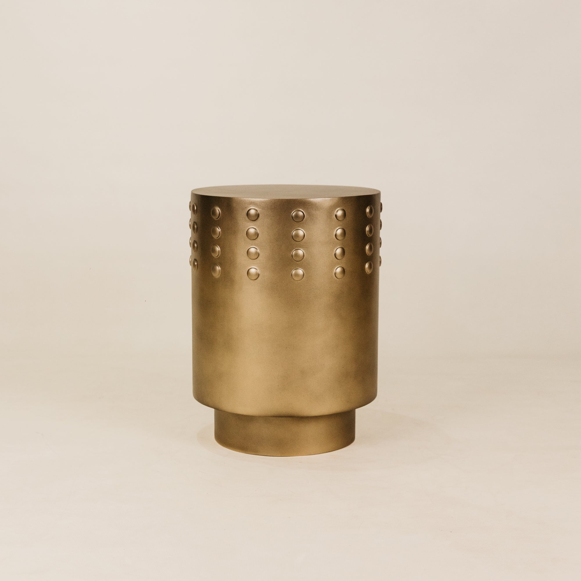 Azure Side Table – Antique Gold