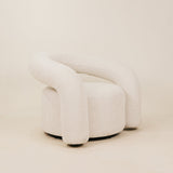 Baraka Swivel Leisure Chair – White
