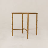 Bambusa Side Table – Gold