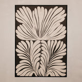 Gilded Leaf Charcoal Wall Art