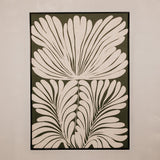 Gilded Leaf Green Wall Art