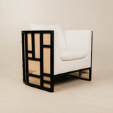 Horizon Leisure Chair – Black & White