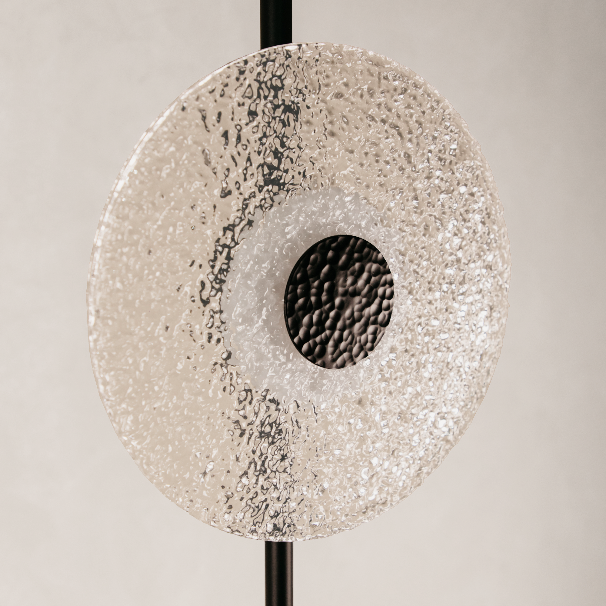 Halo Glass Floor Lamp