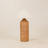 Kobo Table Lamp with Linen Shade – Natural