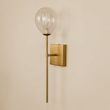 Mulu Glass & Brass Wall Light