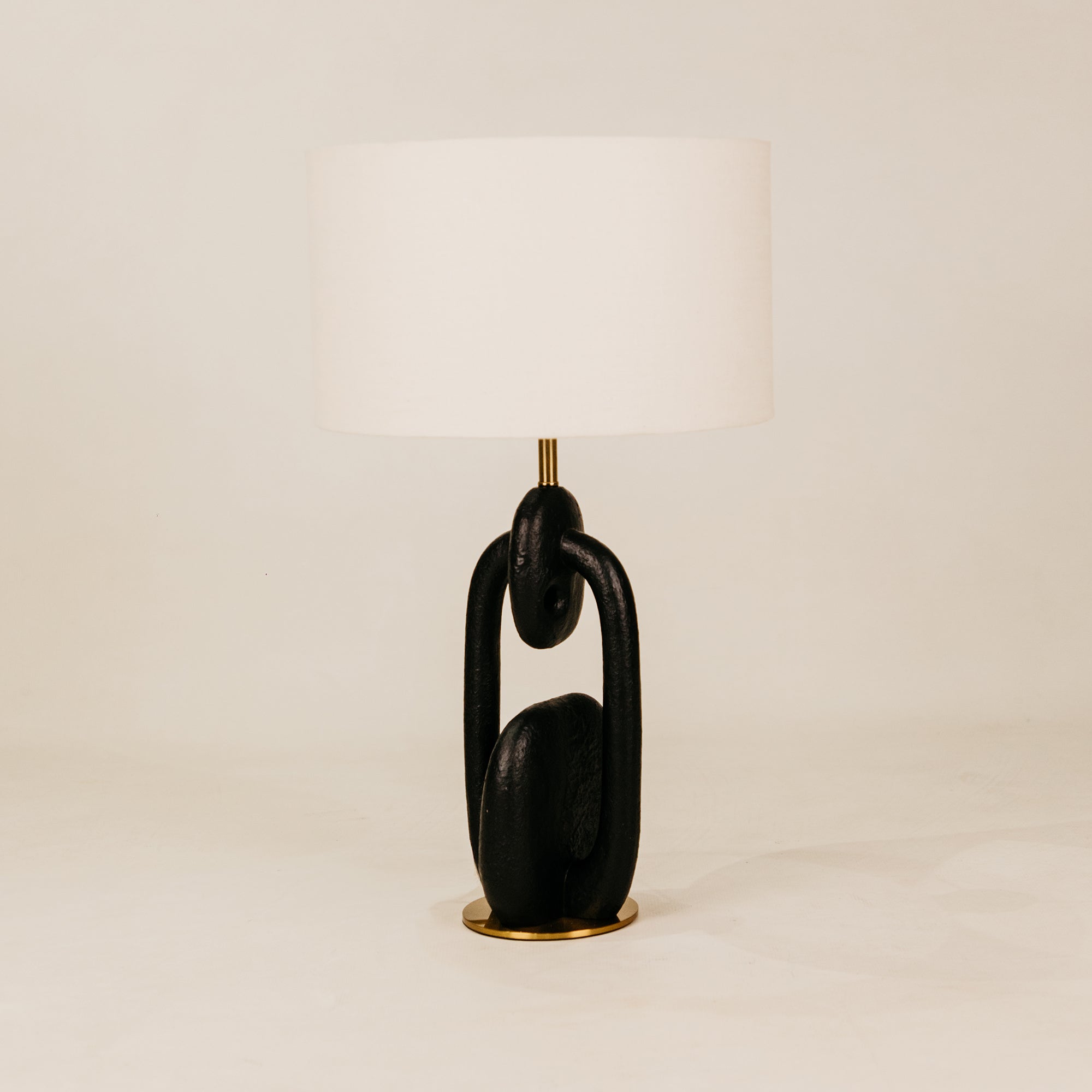 Umoja Table Lamp with Shade – Charcoal