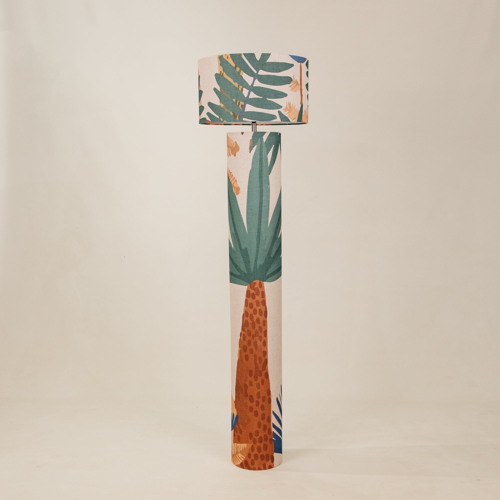 Above the Trees Barrel Floor Lamp