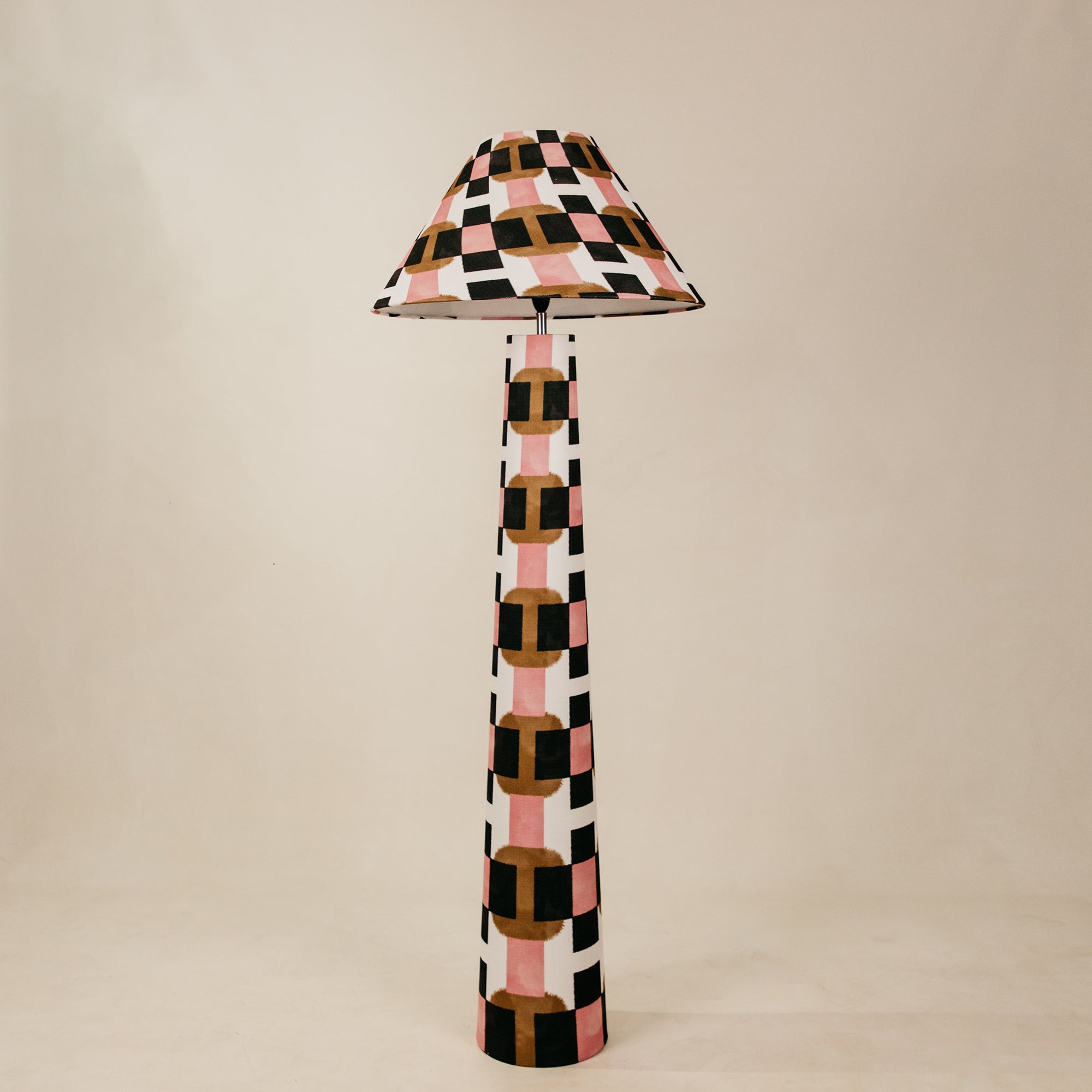 Blush Blocks Fusion Floor Lamp