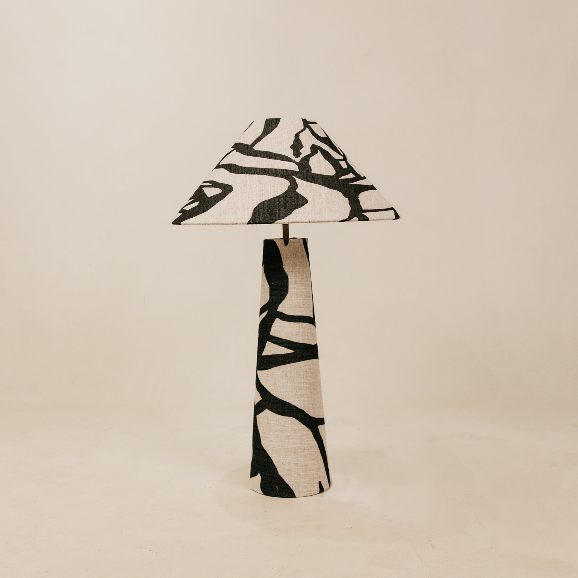 Curved Path Fusion Table Lamp