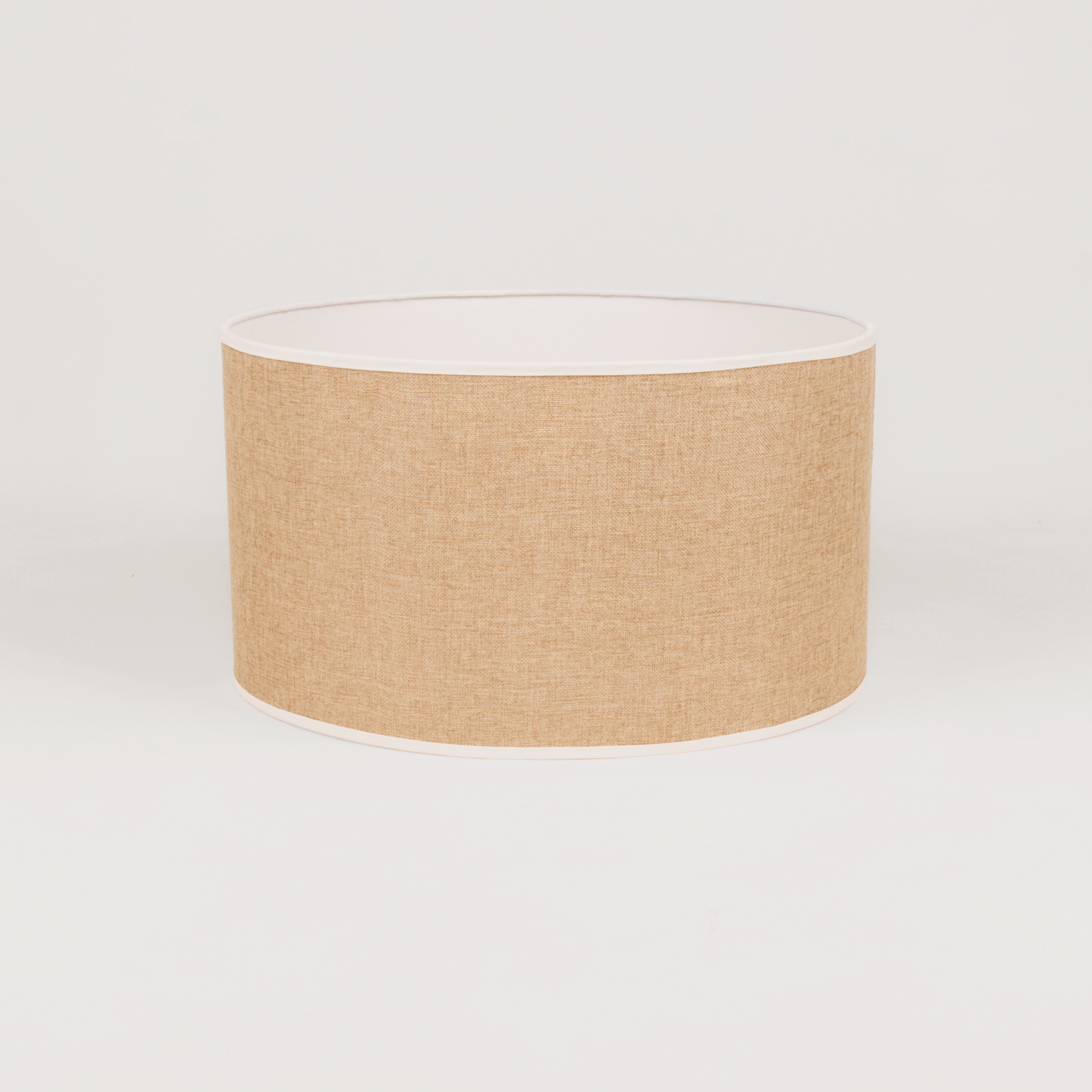 Hessian Shade – White Binding