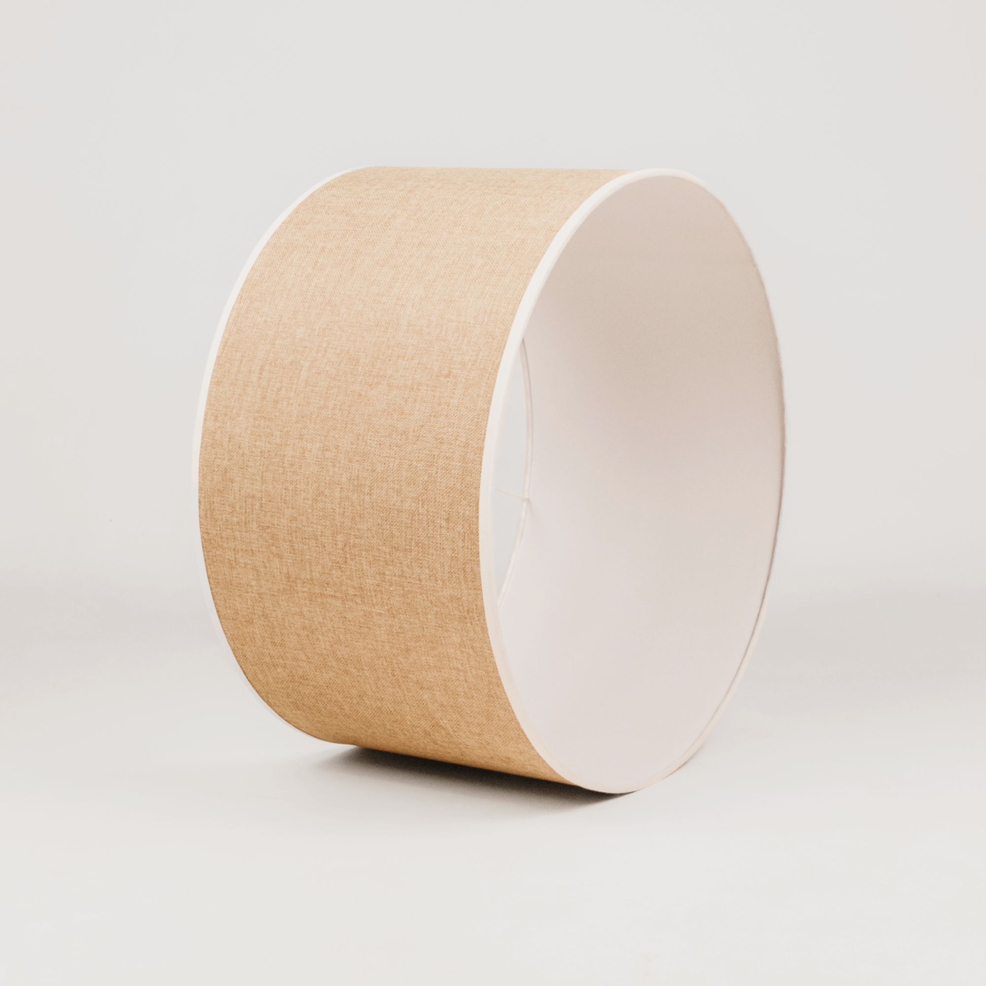 Hessian Shade – White Binding
