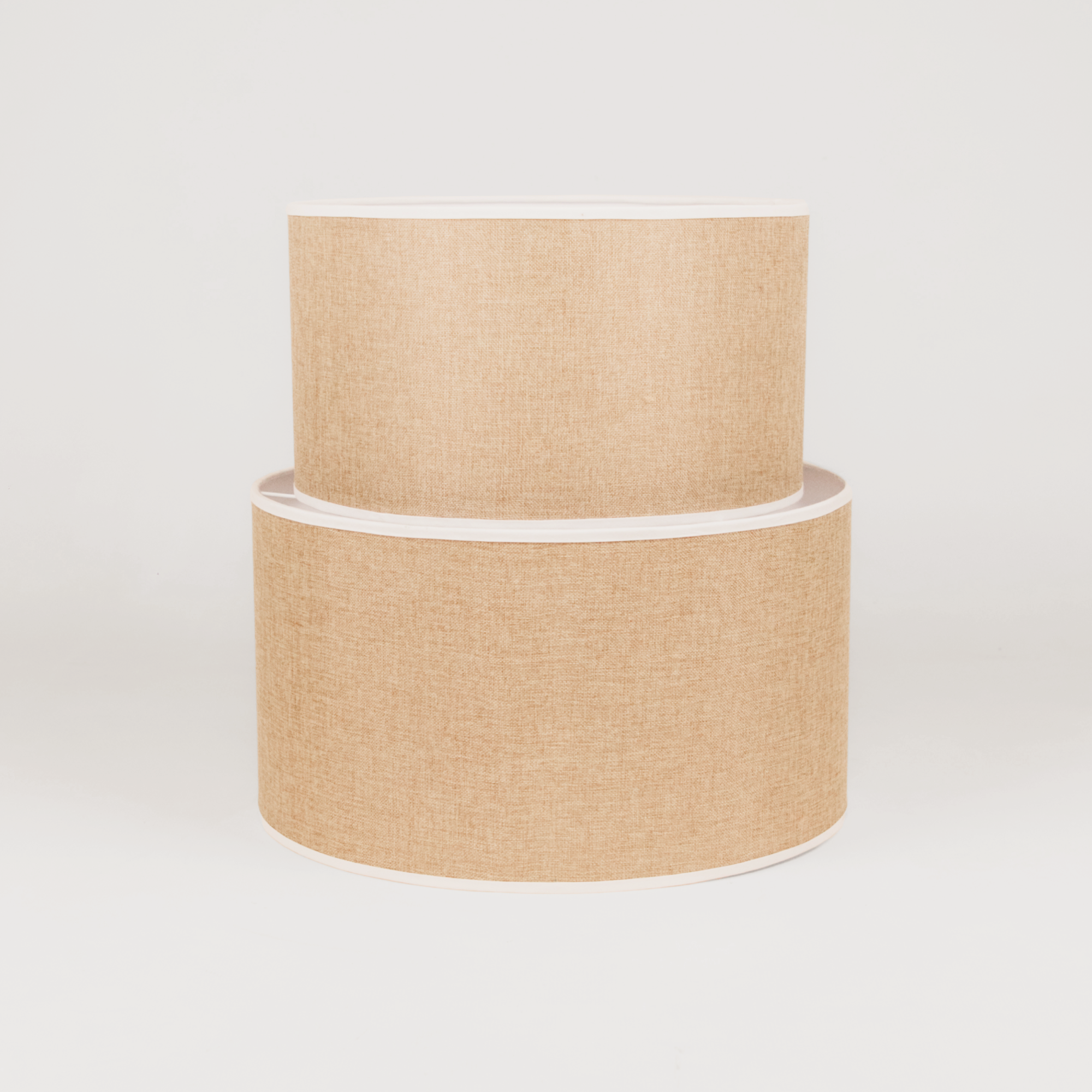Hessian Shade – White Binding