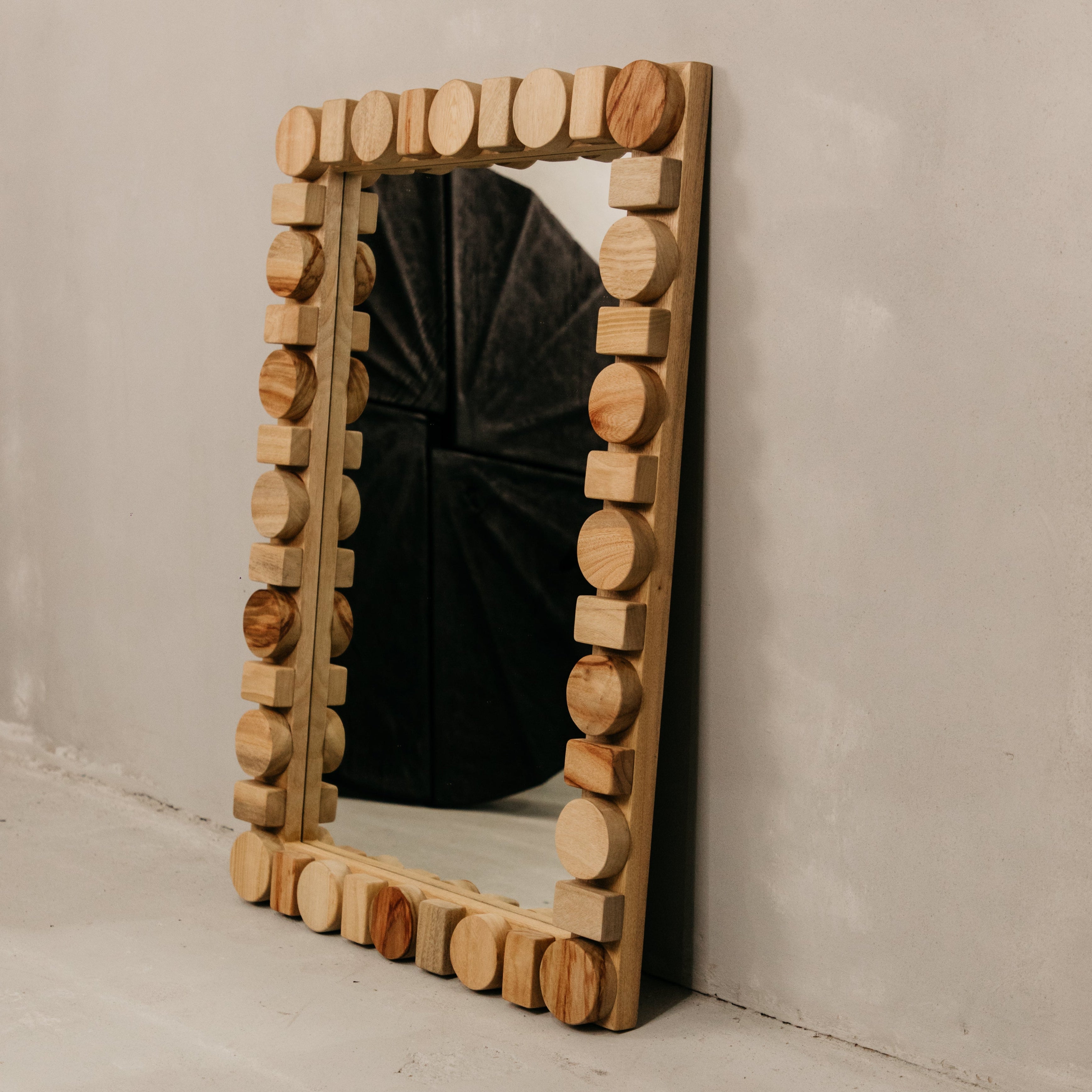 Kalahari Wall Mirror – Blonde