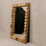 Kalahari Wall Mirror – Blonde