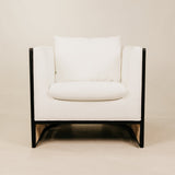 Horizon Leisure Chair – Black & White