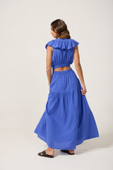 Vanessa Dress in Cobalt
