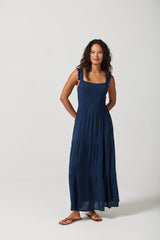 Avery Dress in Navy