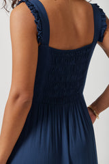 Avery Dress in Navy