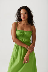 Zara Midi Dress in Green