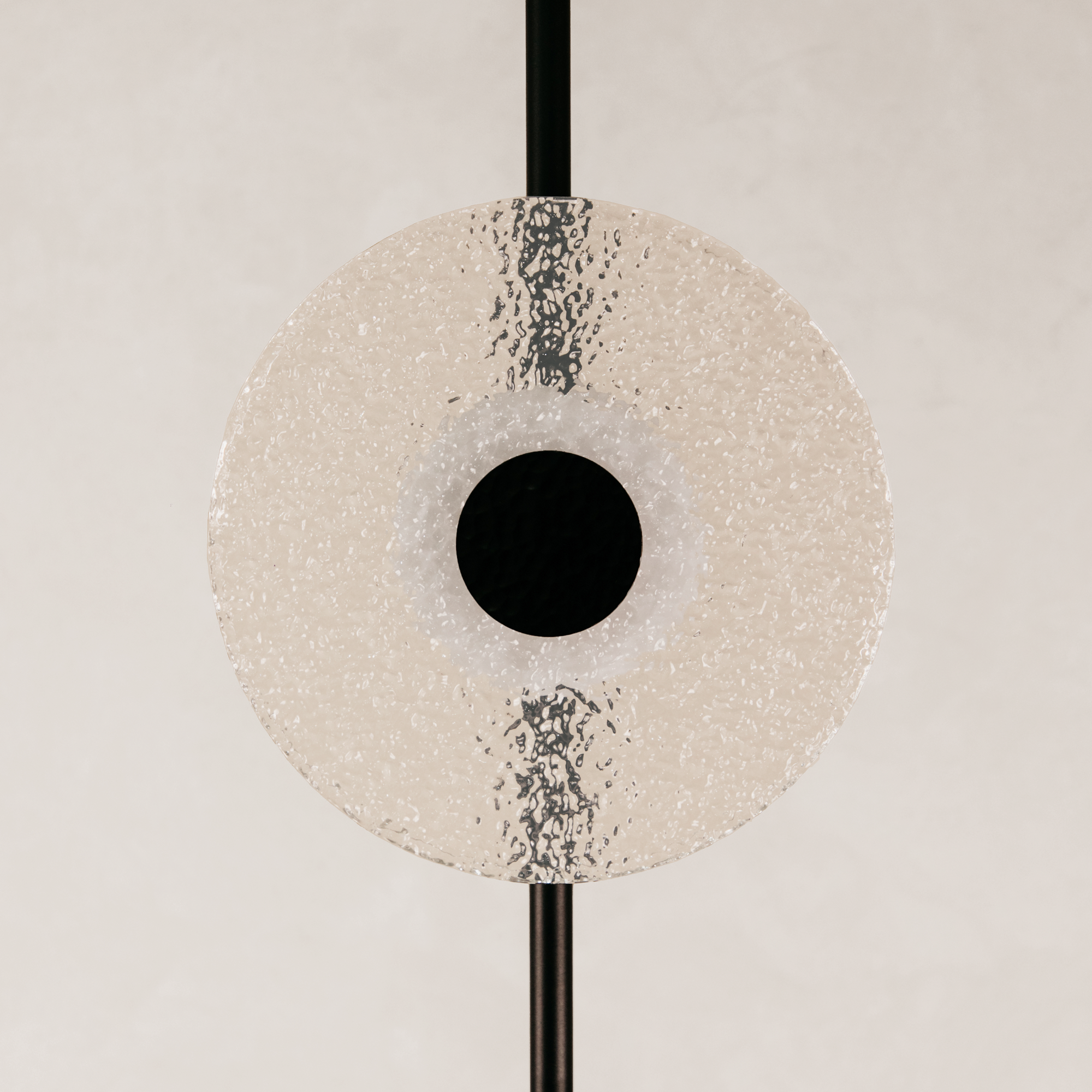 Halo Glass Floor Lamp