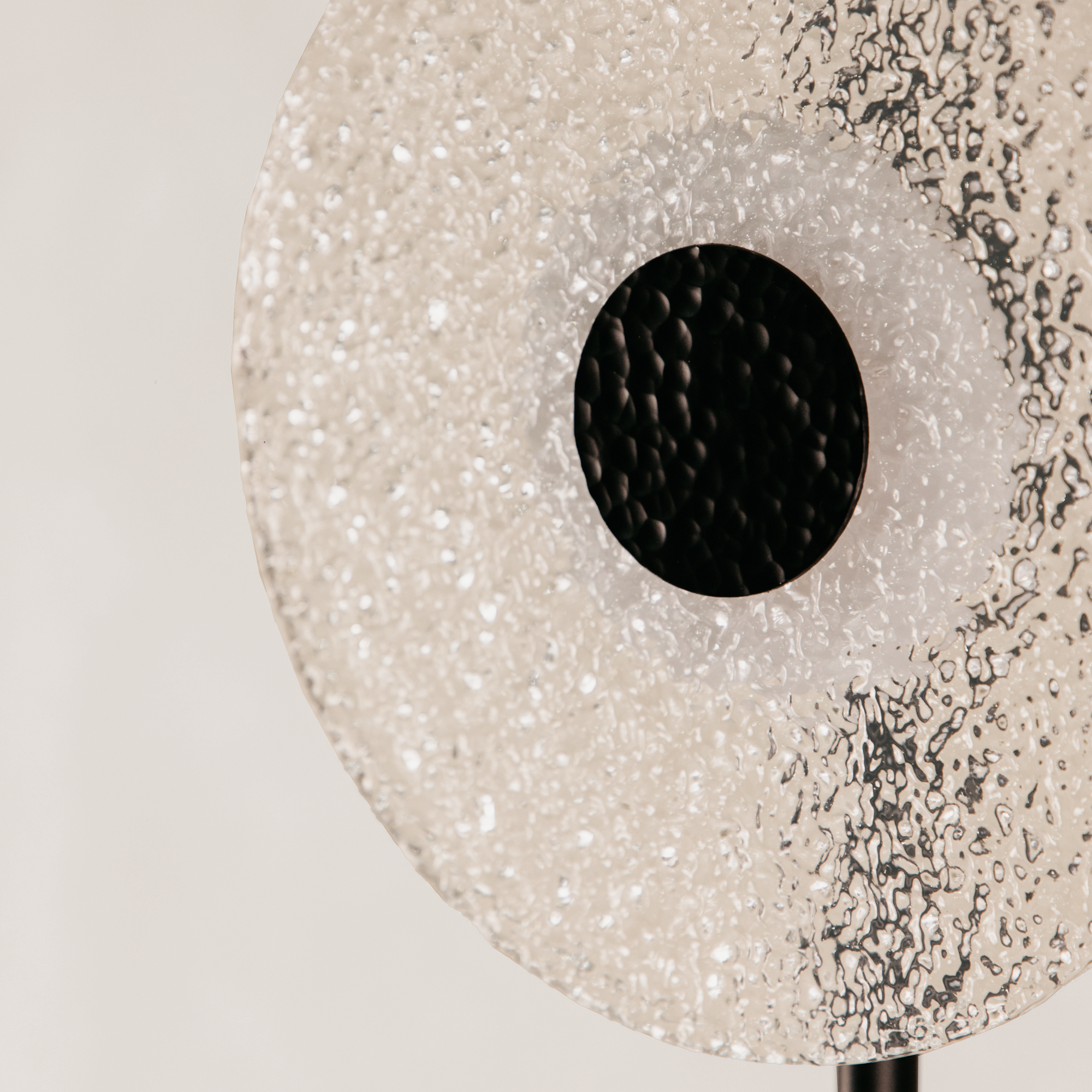Halo Glass Floor Lamp