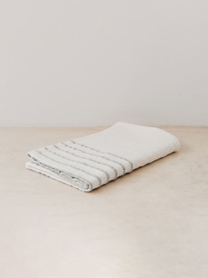 Handwoven summer baby blanket