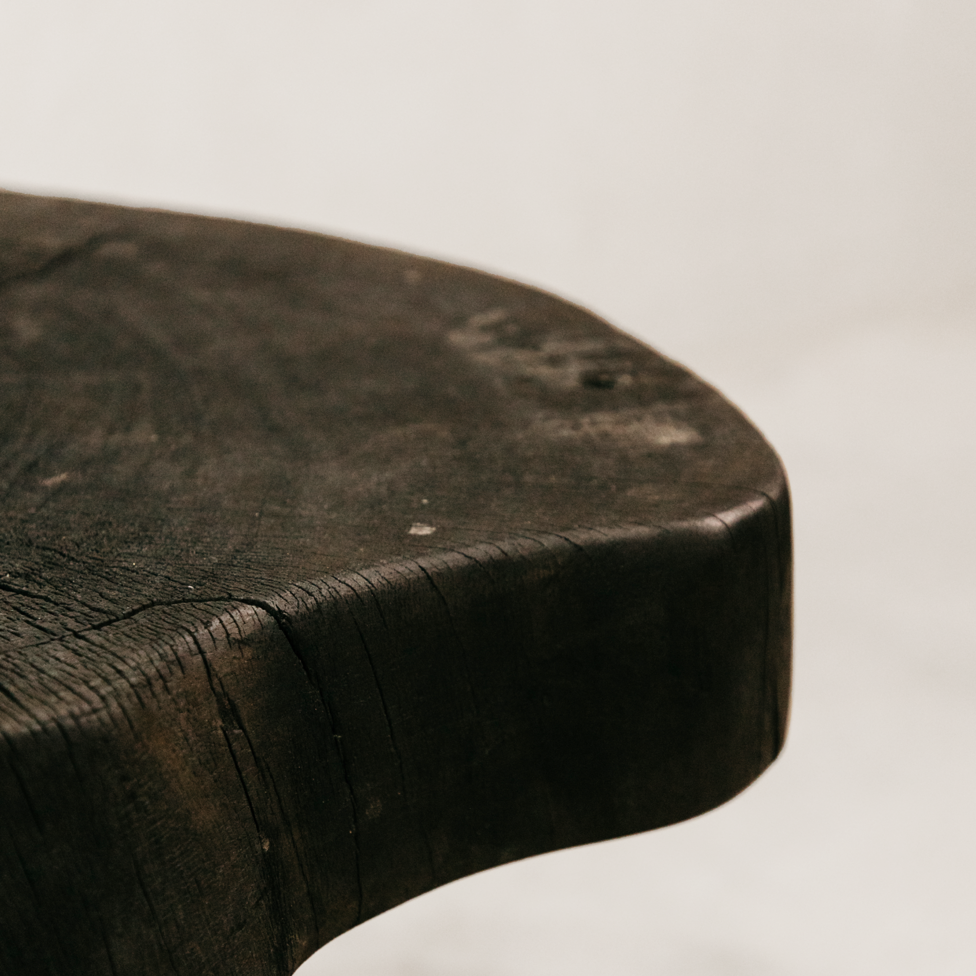Haraka Charred Side Table