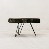 Haraka Charred Side Table