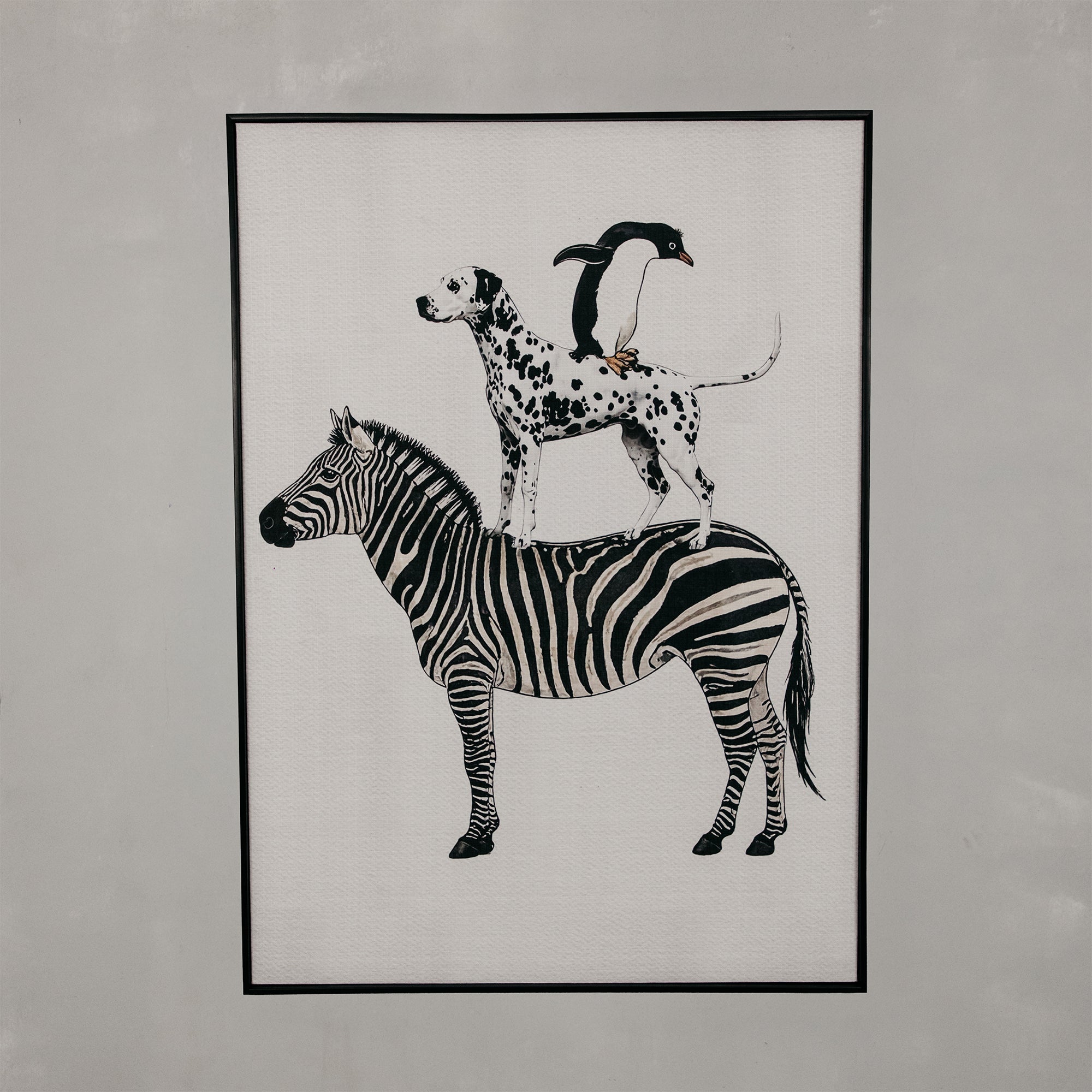 A Special Arrangement Wall Art — Black & White