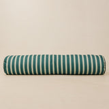 Teal Stripe Bolster 22 x 120cm
