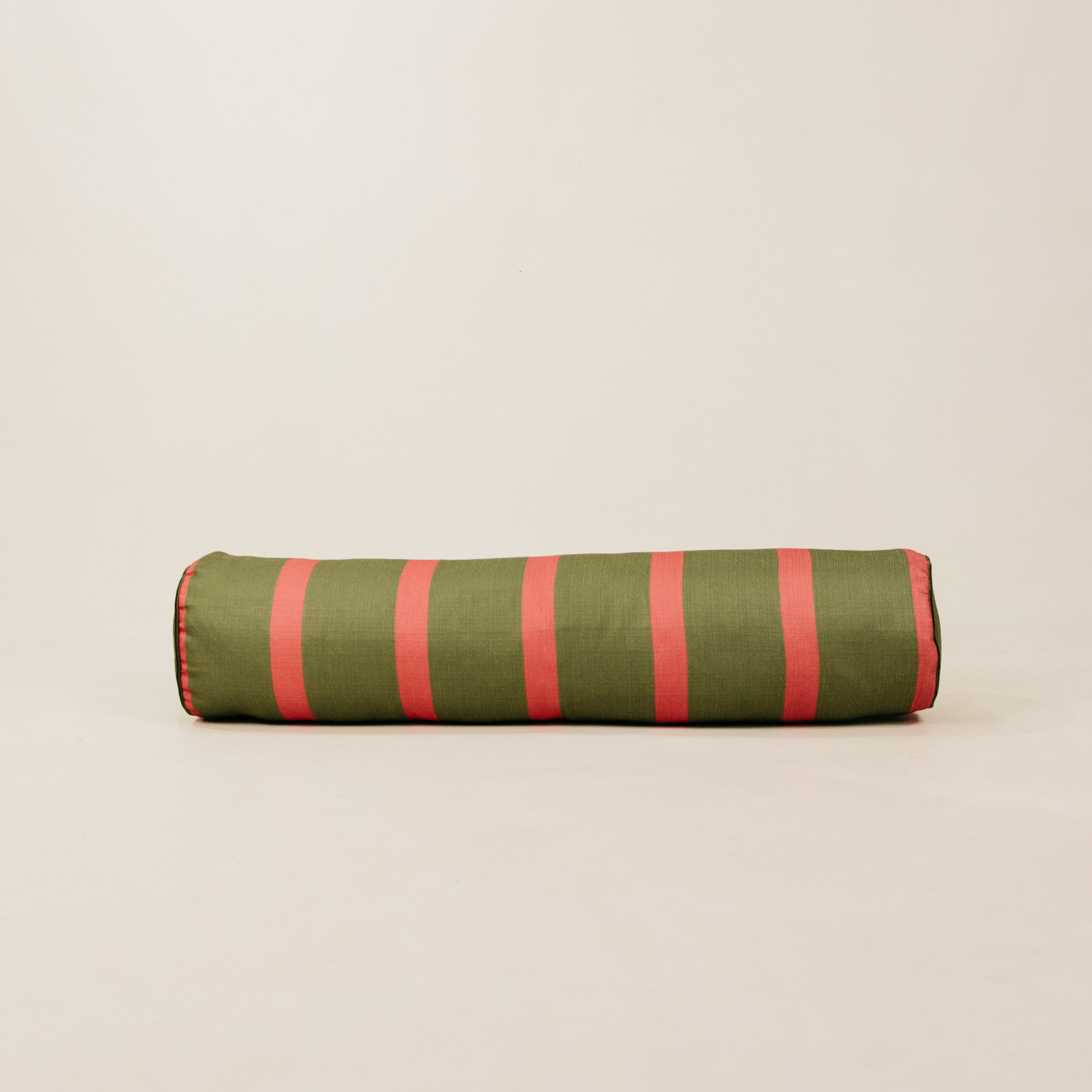 Verdant Stripe Bolster 22 x 95cm