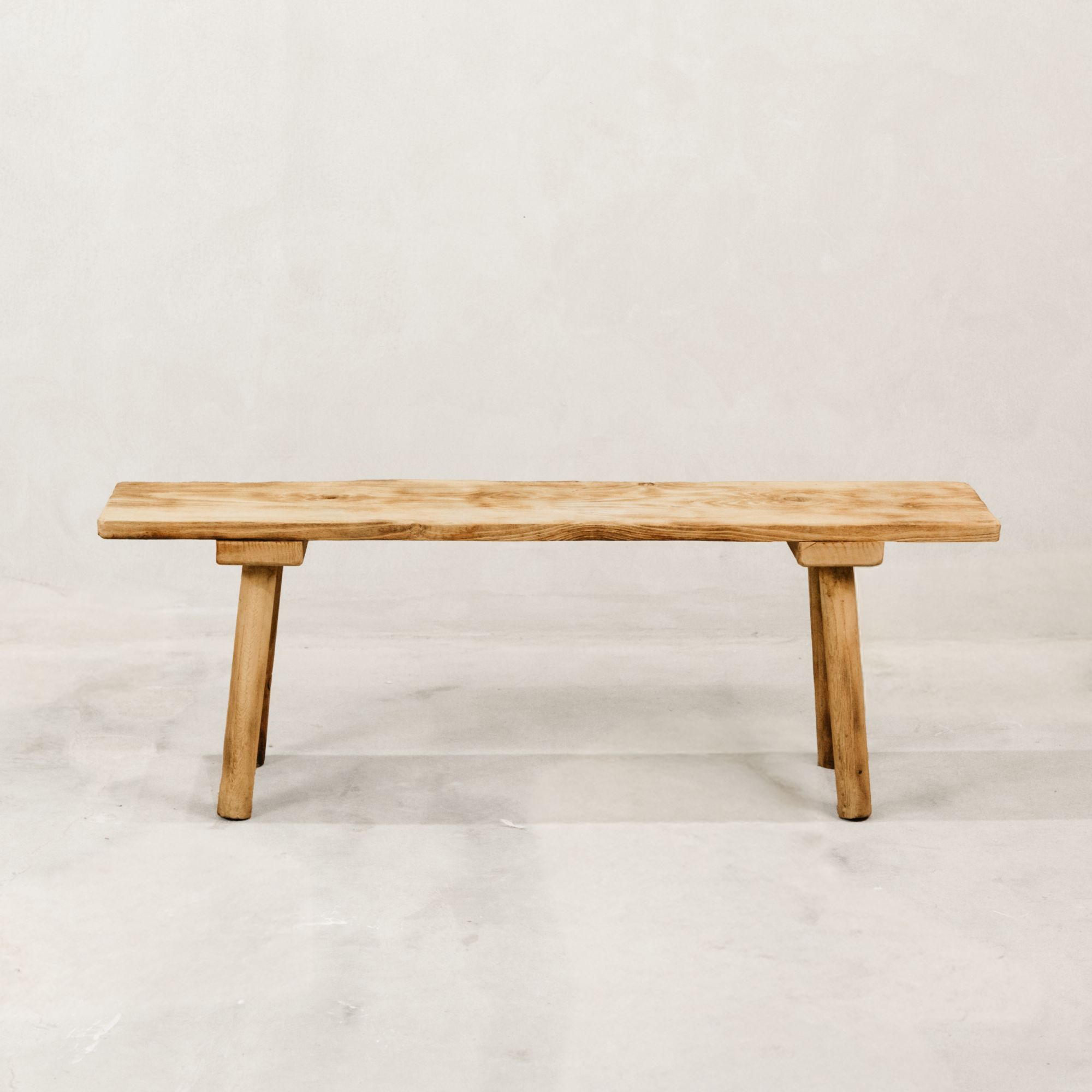 Nafasi Weathered Bench – Natural