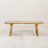 Nafasi Weathered Bench – Natural