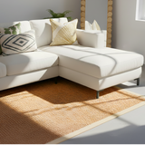 Binga Sisal Rug - Natural Trim 2000x3000