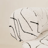 Imani Leisure Chair – Black & White