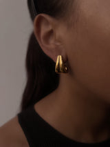 BRAVE | Tarnish-Free | Chunky Earrings | Gold/Silver