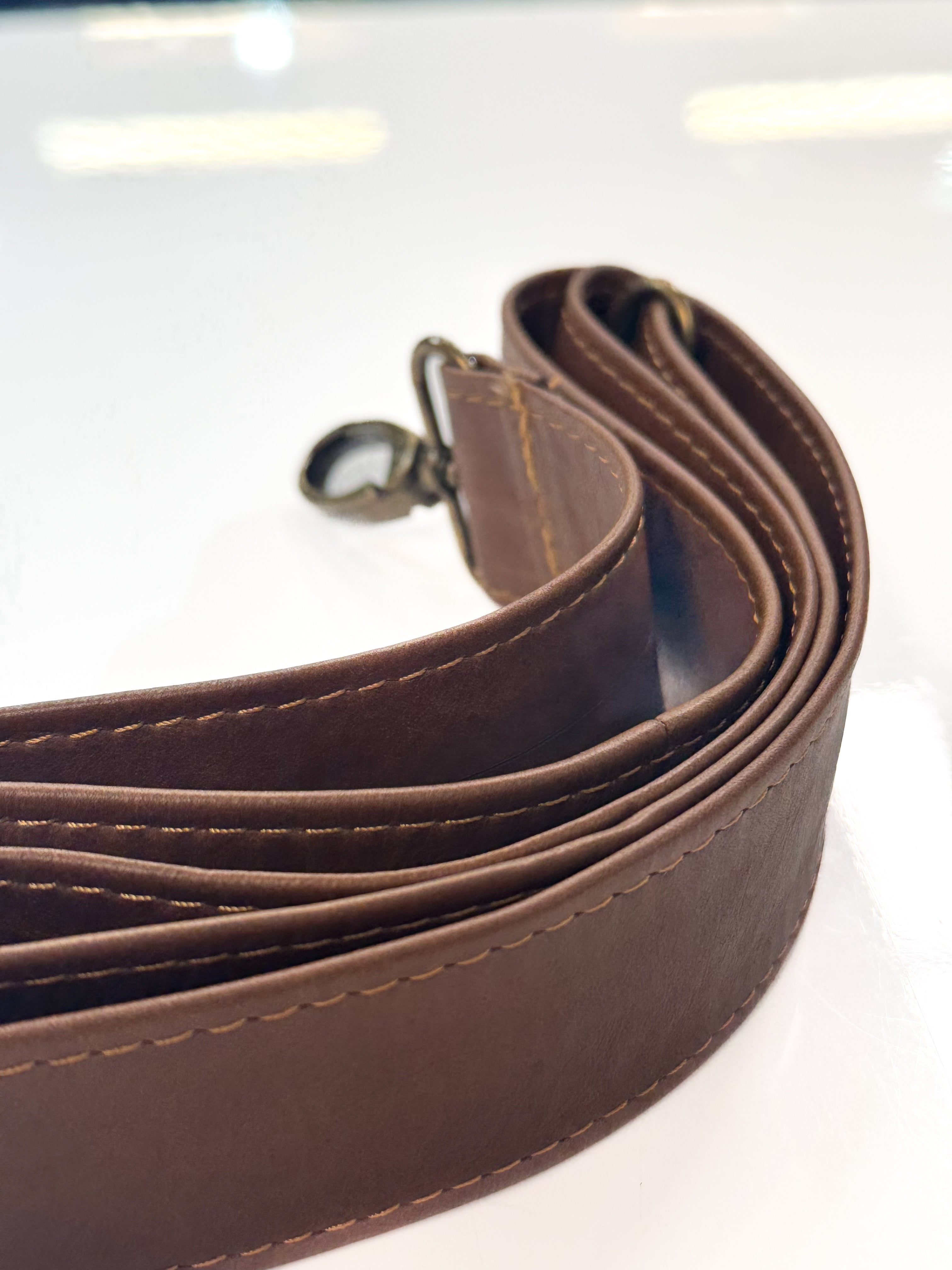 Double Full Leather Strap
