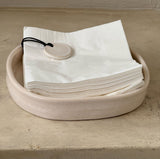 Ceramic napkin holder