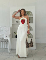 Strawberry Maxi Dress