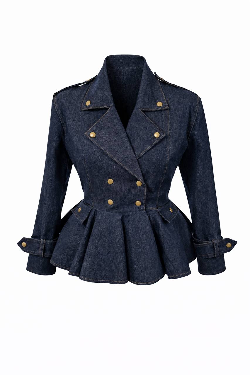 The Atlas Denim Two-Piece Set