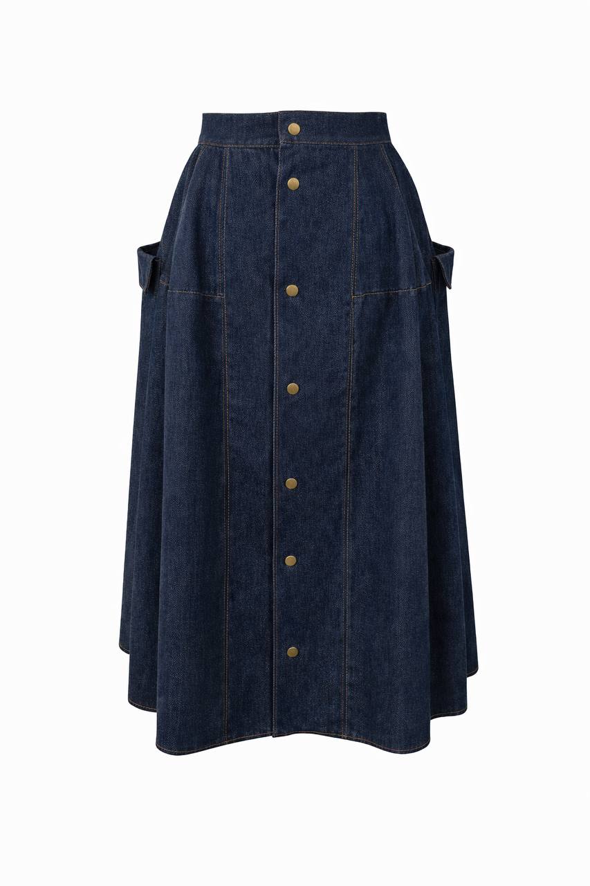 The Atlas Denim Two-Piece Set